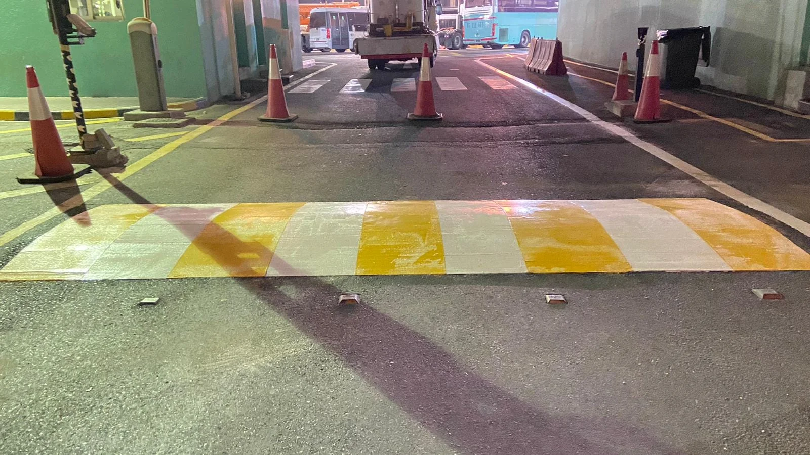 Thermoplastic road marking contractors and construction experts in Qatar